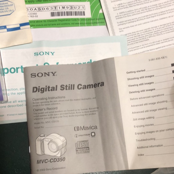 Sony MVC - CD 350 - Picture 12 of 15